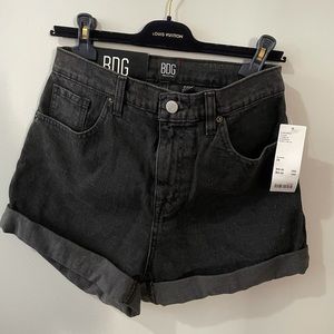 Urban Outfitters Black Jean Shorts